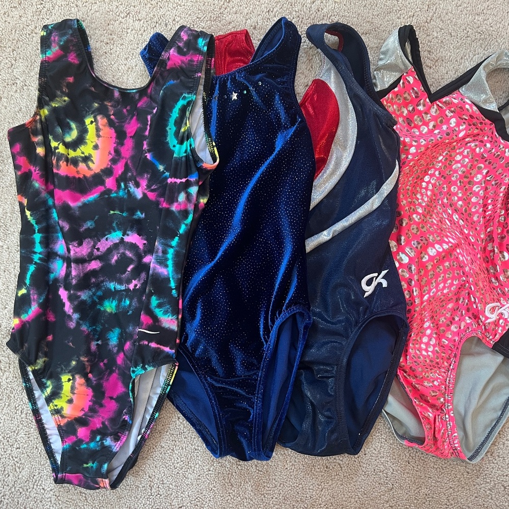 Gymnastics leotards girls medium